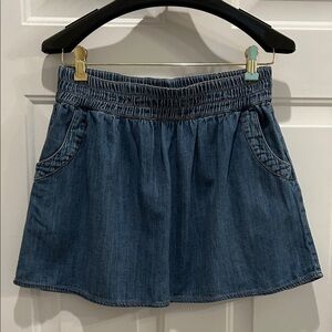 Denim Mini Skirt